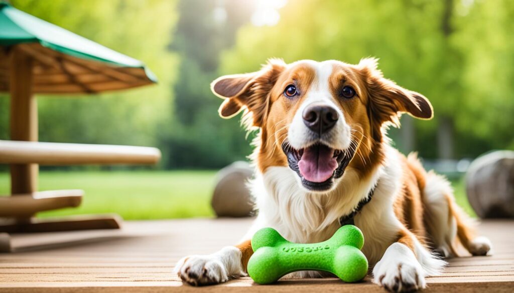 biodegradable dog toy