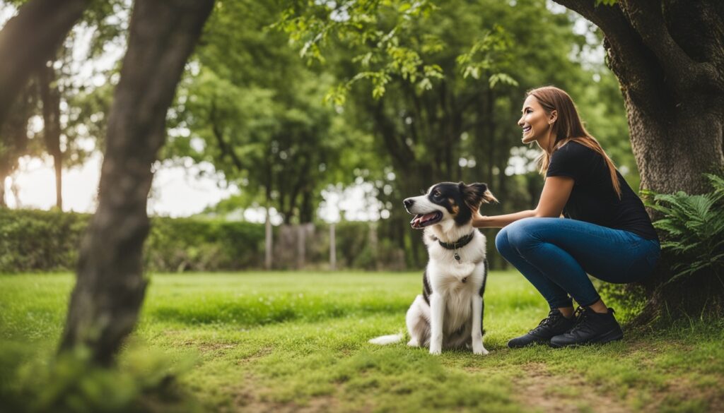 Positive reinforcement training for reactive dogs