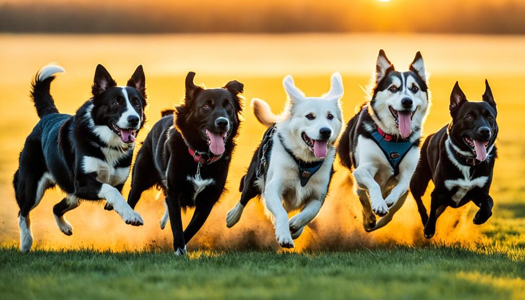 High-energy dog breeds for active lifestyles