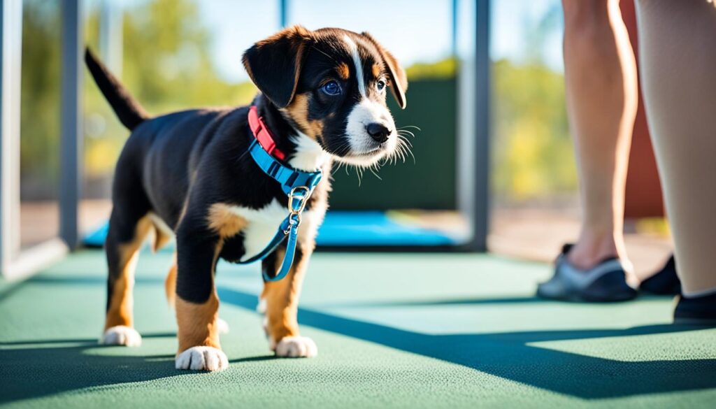transitioning puppy from pee pads to outside