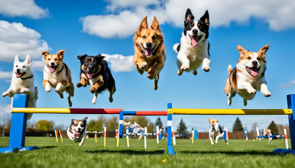 Advanced dog trick training