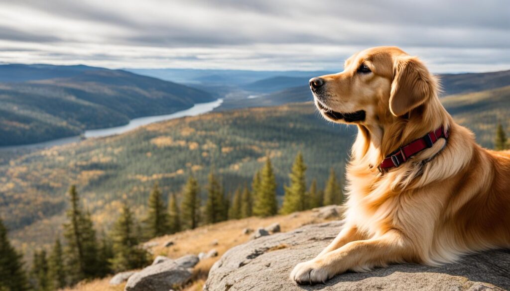 Dog handling distractions during off-leash training