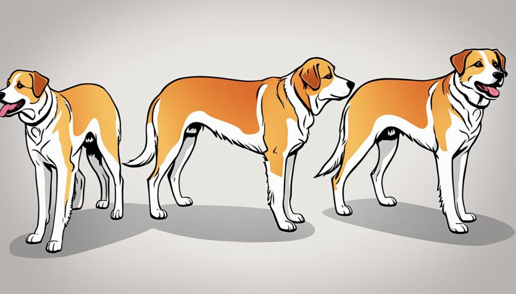 dog tail wagging