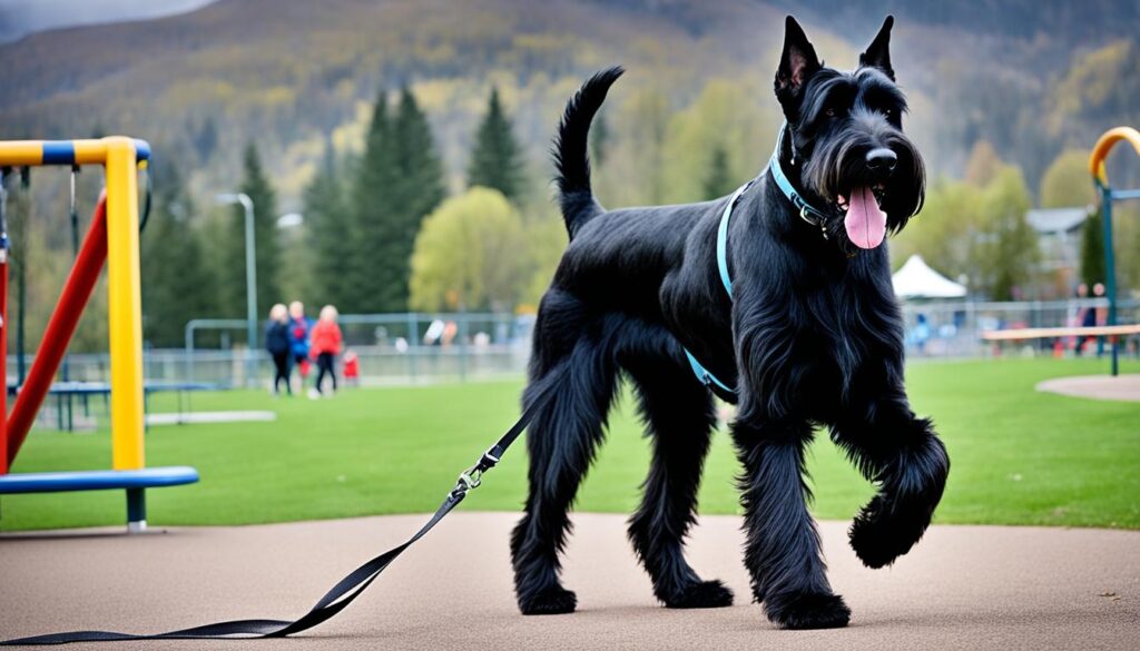 Exercise requirements for Giant Schnauzers