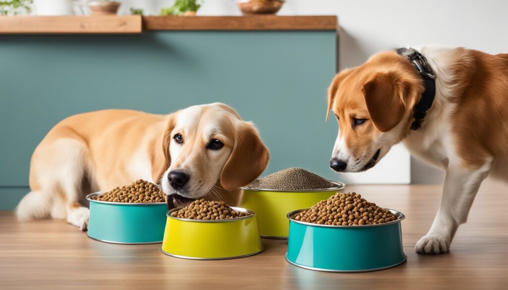convenient dog feeding