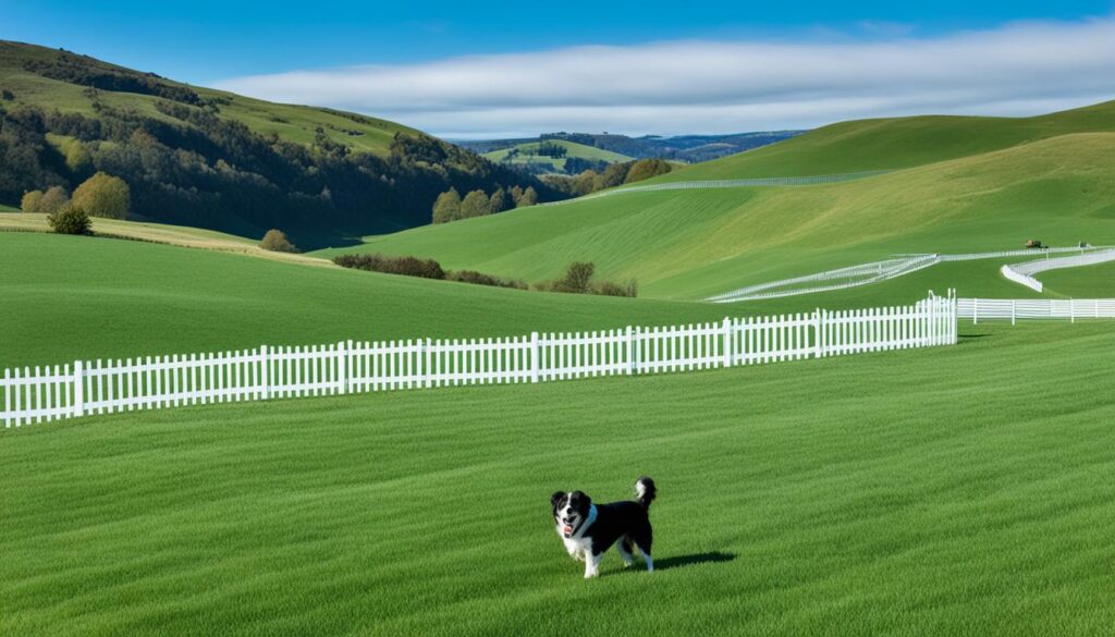 low-distraction environment for dog recall training